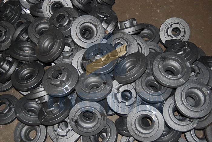 電機配件粘土砂造型機鑄件效果