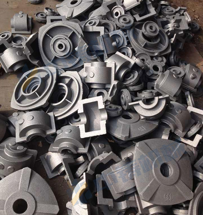 電機部件粘土砂造型機鑄件效果