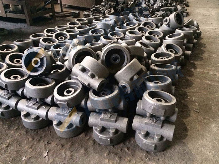 機械配件粘土砂造型機鑄件效果